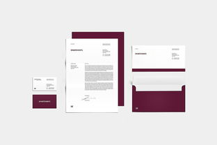 簡約優雅 現代企業形象VI設計與策劃的核心之道